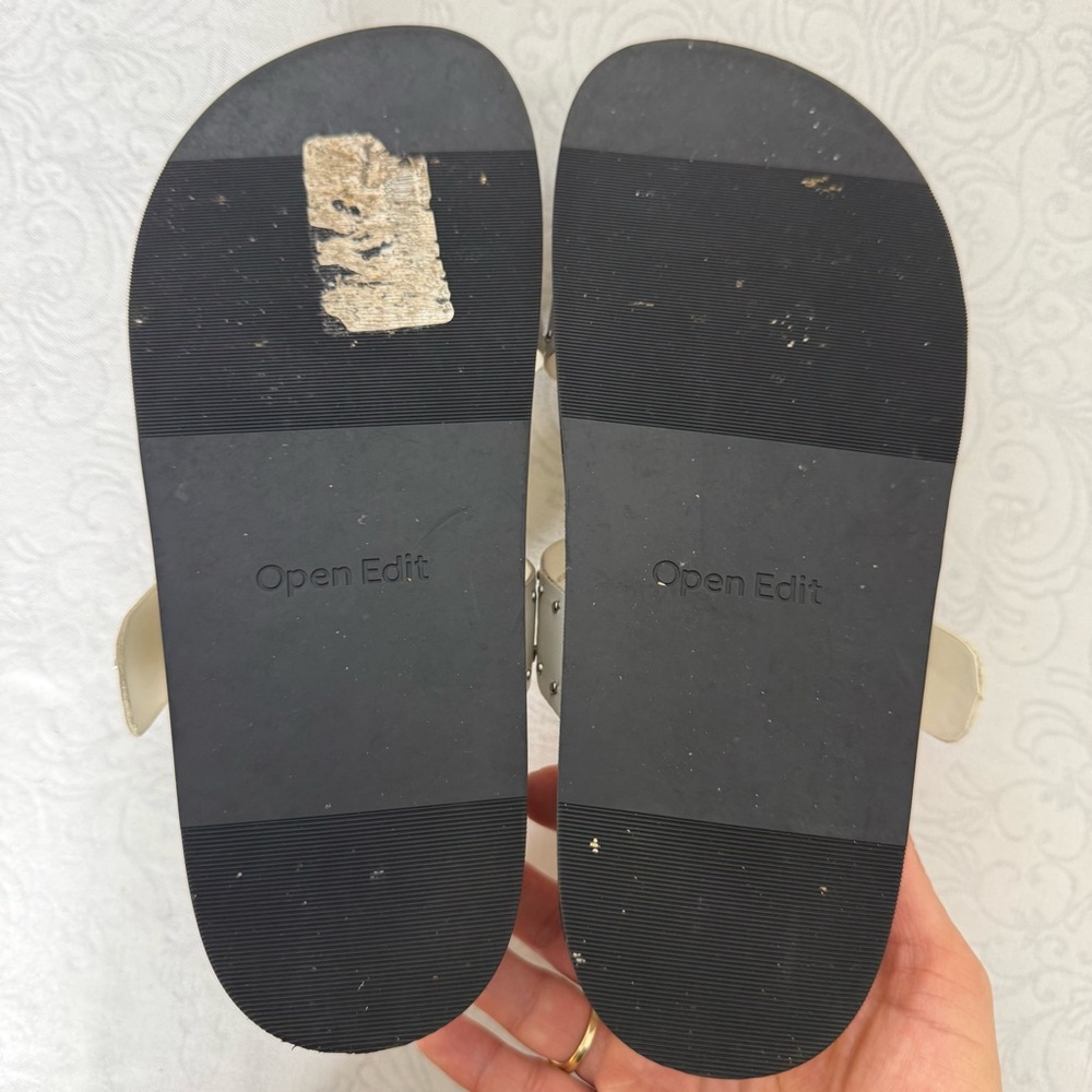 Open Edit Florence Toe Loop Sandal Size 8 - Picture 12 of 12